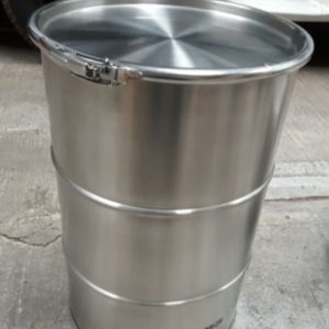 205L Stainless Steel Open Top Drum